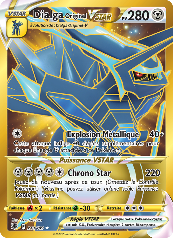 Dialga Originel VSTAR (ASR 210)