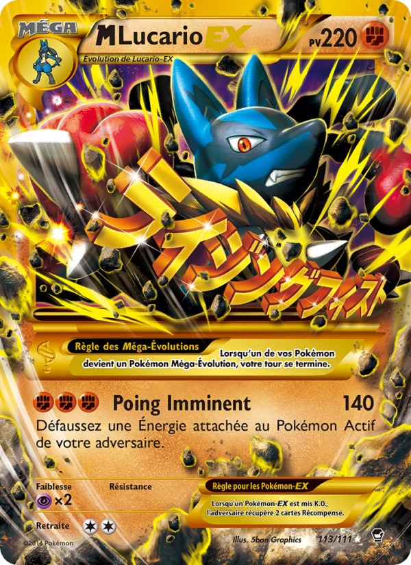 M Lucario-EX (FFI 113)