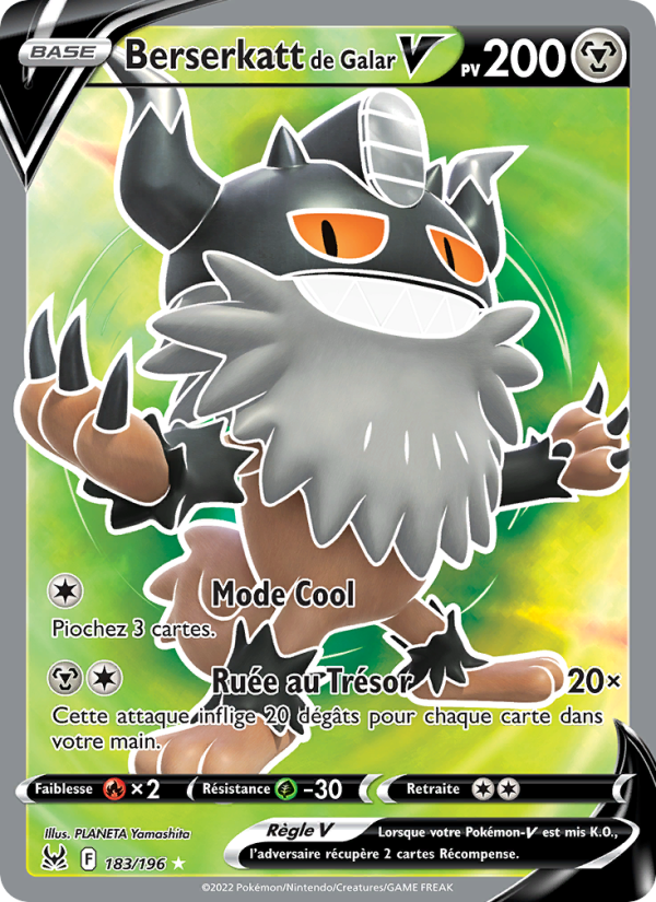 Berserkatt de Galar V (LOR 183)