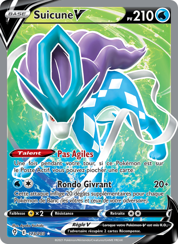 Suicune V (EVS 173)