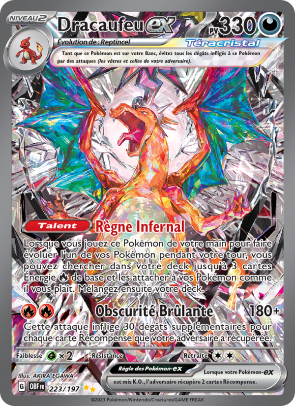 Dracaufeu ex (OBF 223)