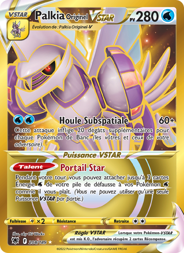 Palkia Originel VSTAR (ASR 208)