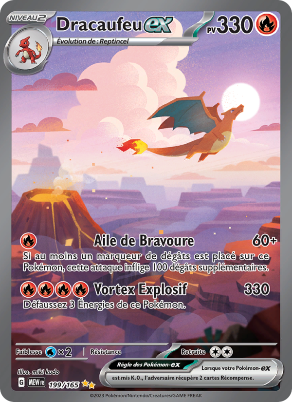 Dracaufeu ex (MEW 199)