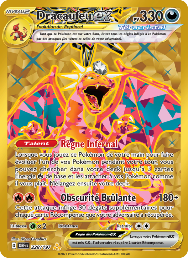 Dracaufeu ex (OBF 228)