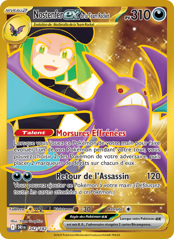 Nostenfer de la Team Rocket ex (DRI 242)