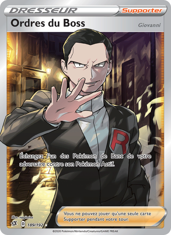 Ordres du Boss (RCL 189)