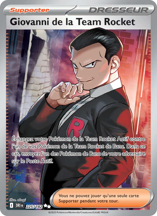 Giovanni de la Team Rocket (DRI 225)