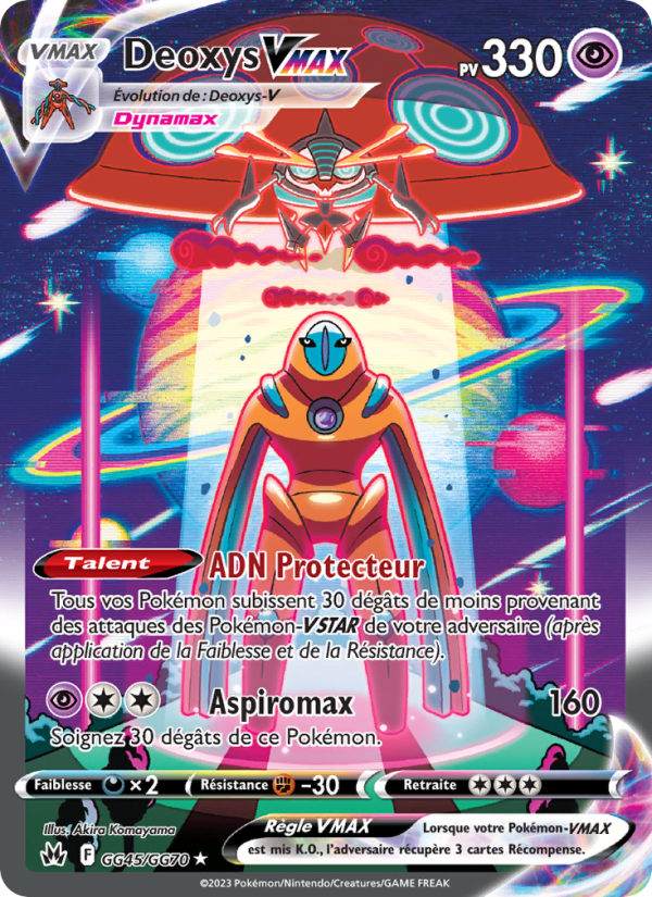 Deoxys VMAX (CRZ GG45)