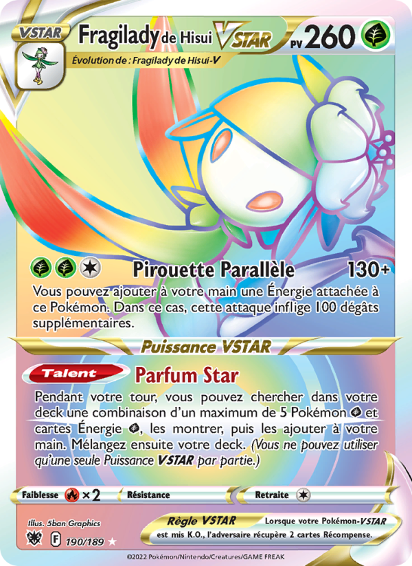 Fragilady de Hisui VSTAR (ASR 190)