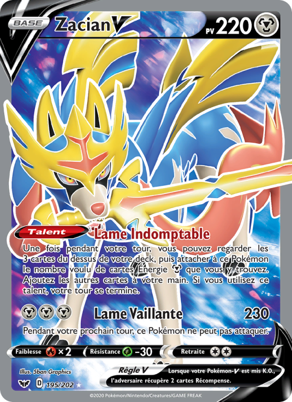 Zacian V (SSH 195)