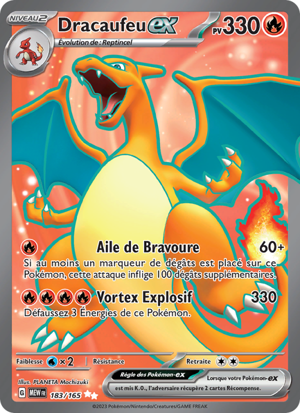 Dracaufeu ex (MEW 183)