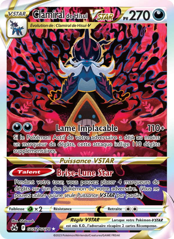 Clamiral de Hisui VSTAR (CRZ GG52)