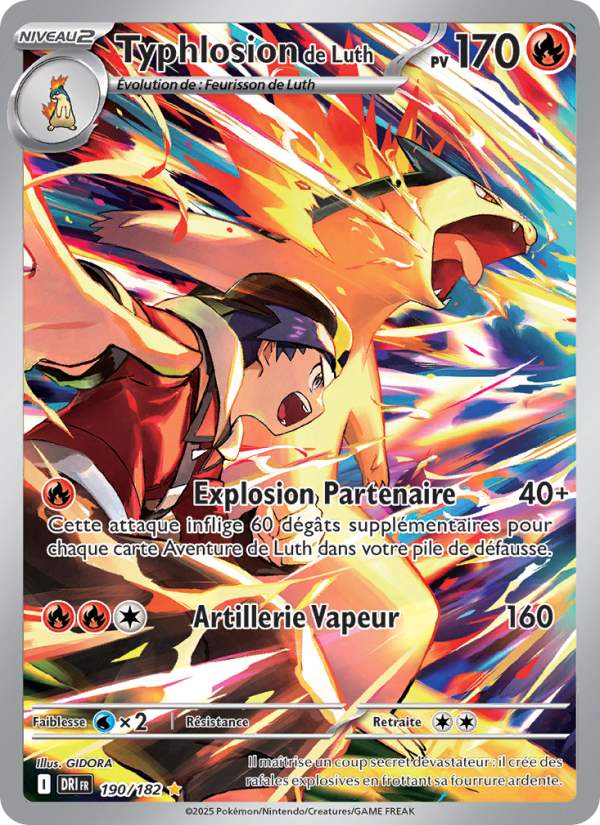 Typhlosion de Luth (DRI 190)