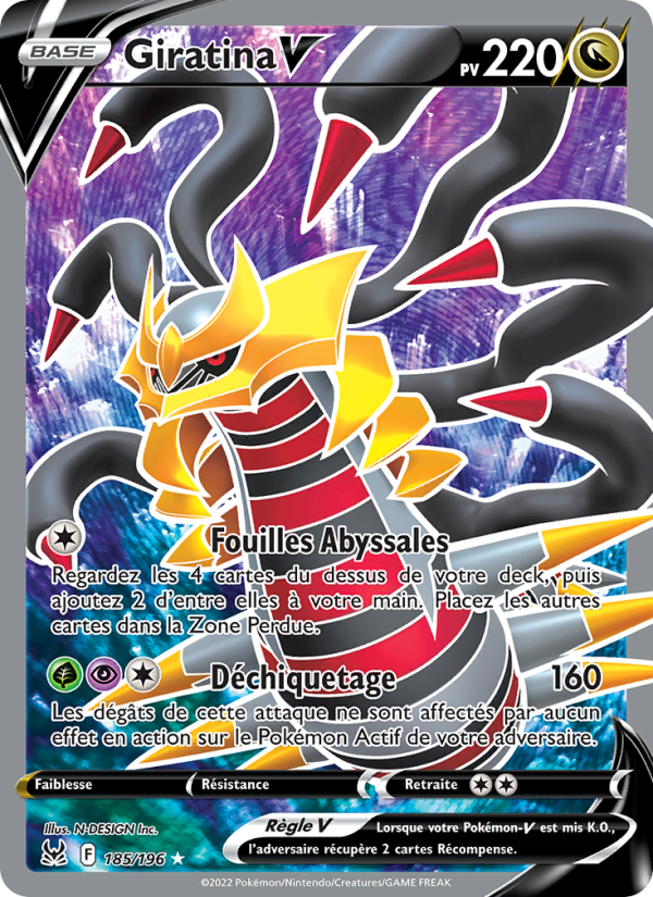 Giratina V (LOR 185)