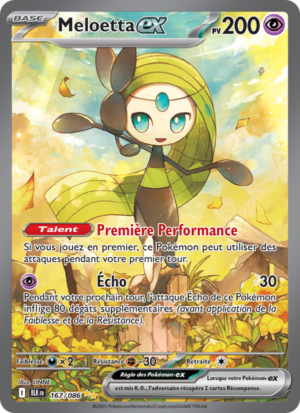 Meloetta ex (BLK 167)