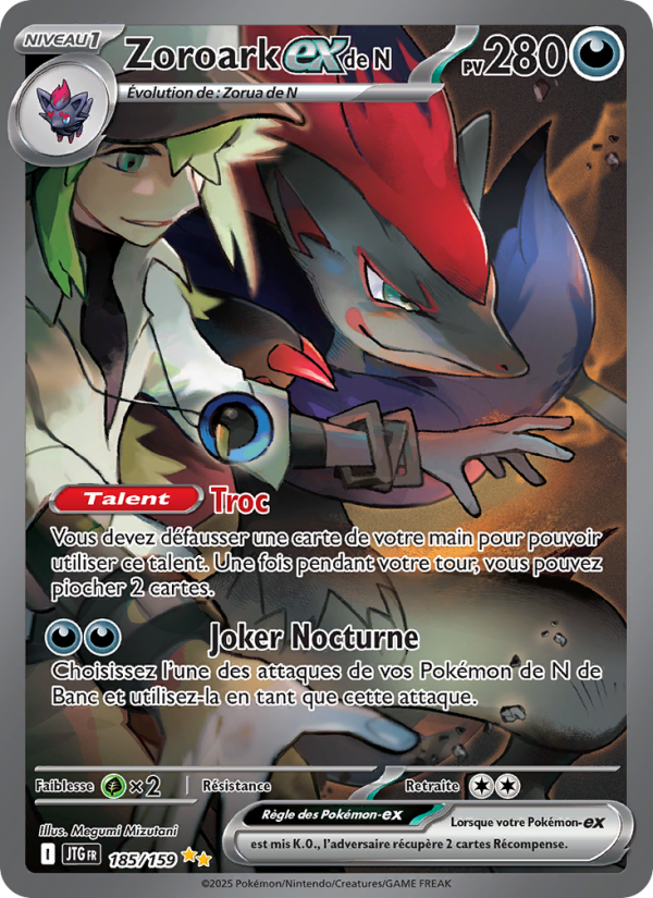 Zoroark de N ex (JTG 185)