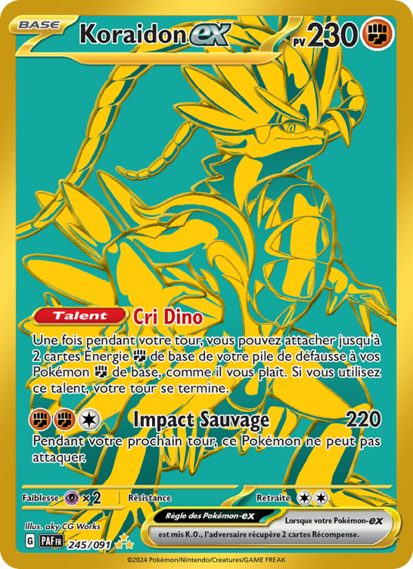 Koraidon ex (PAF 245)