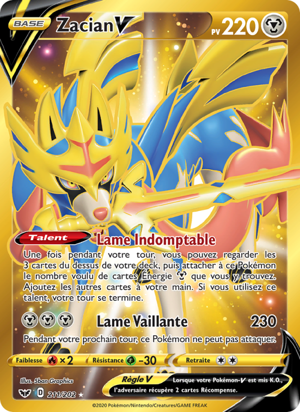 Zacian V (SSH 211)