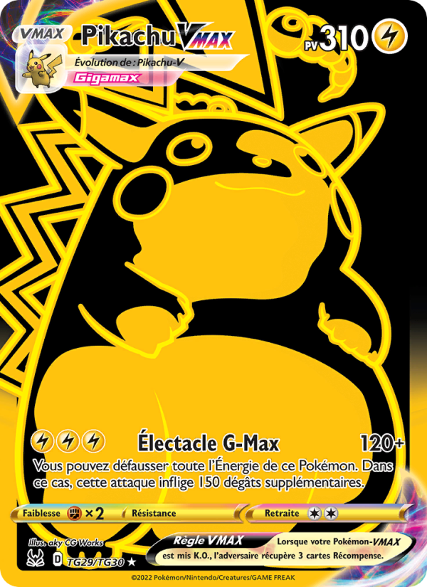 Pikachu VMAX Gold (LOR TG29)