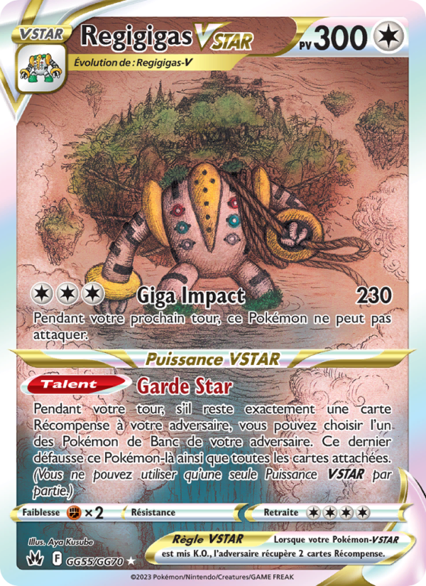 Regigigas VSTAR (CRZ GG55)