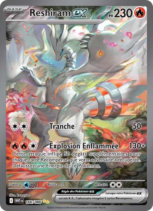 Reshiram ex (WHT 166)