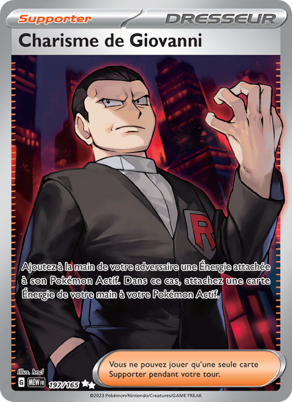 Charisme de Giovanni (MEW 197)
