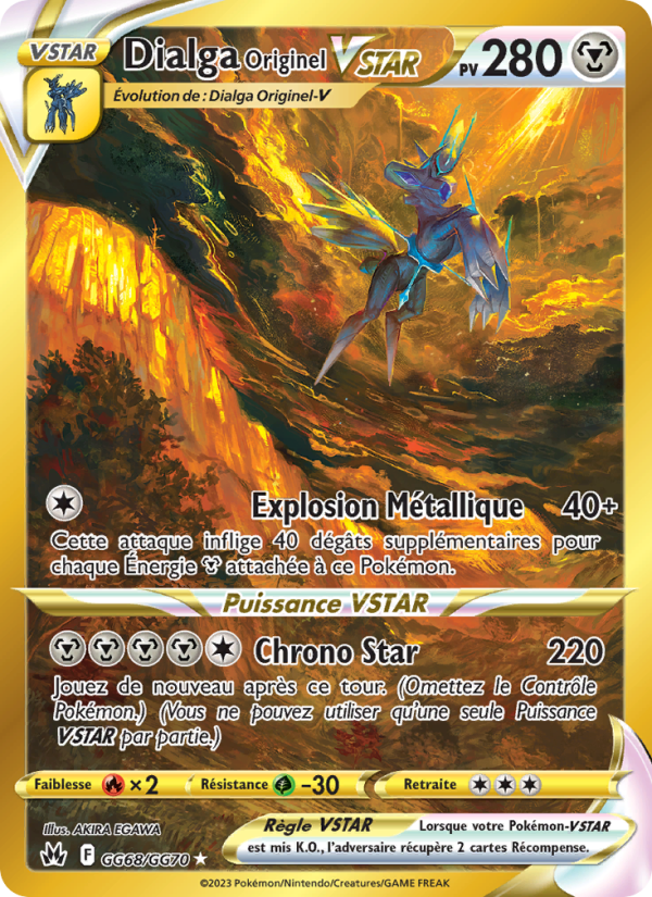 Dialga Originel VSTAR (CRZ GG68)