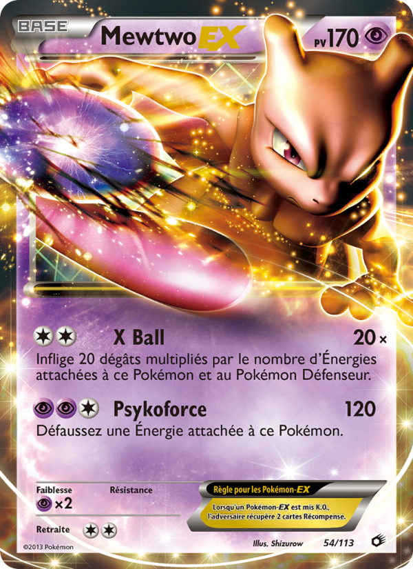Mewtwo-EX (LTR 54)