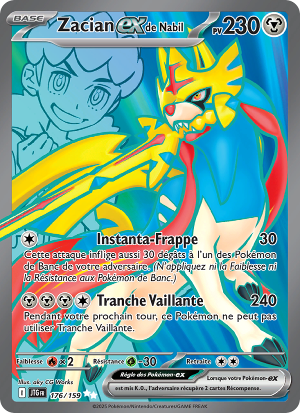 Zacian de Nabil ex (JTG 176)