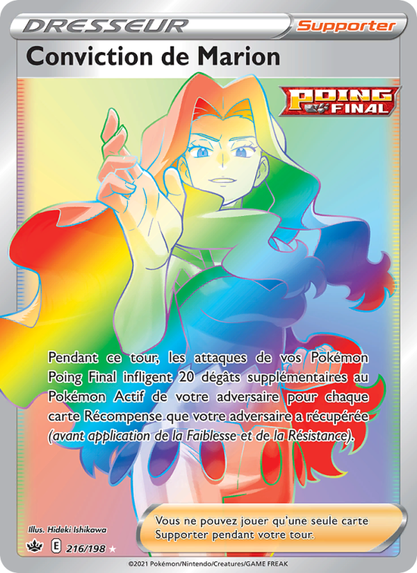 Conviction de Marion (CRE 216)