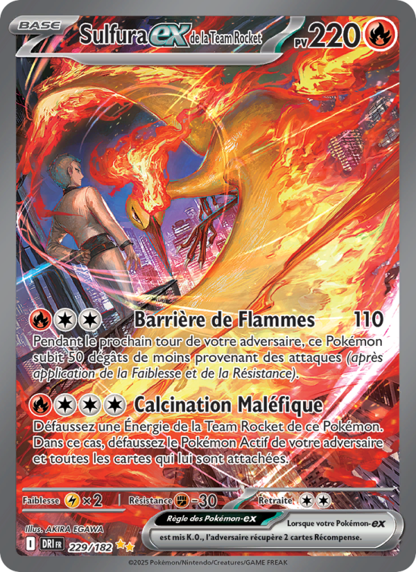 Sulfura de la Team Rocket ex (DRI 229)