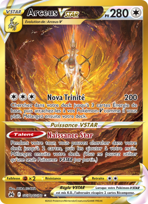 Arceus VSTAR (CRZ GG70)