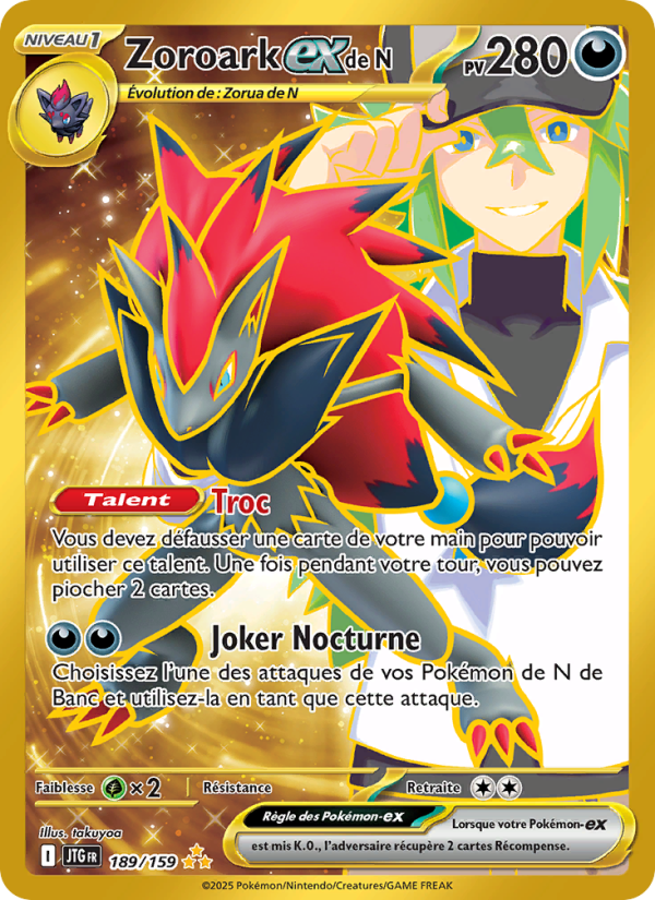Zoroark de N ex (JTG 189)