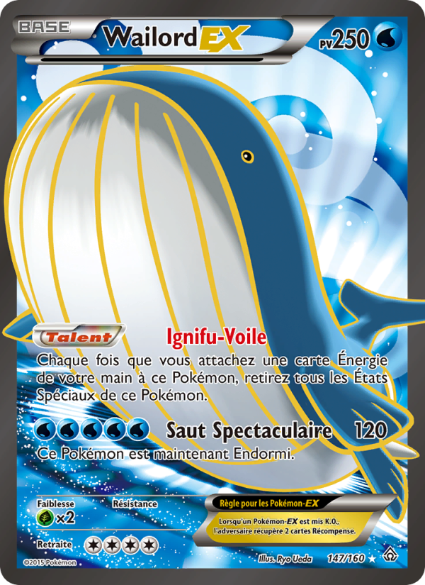 Wailord-EX (PRC 147)