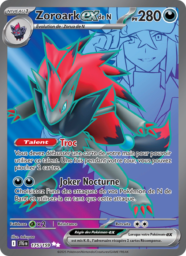 Zoroark de N ex (JTG 175)